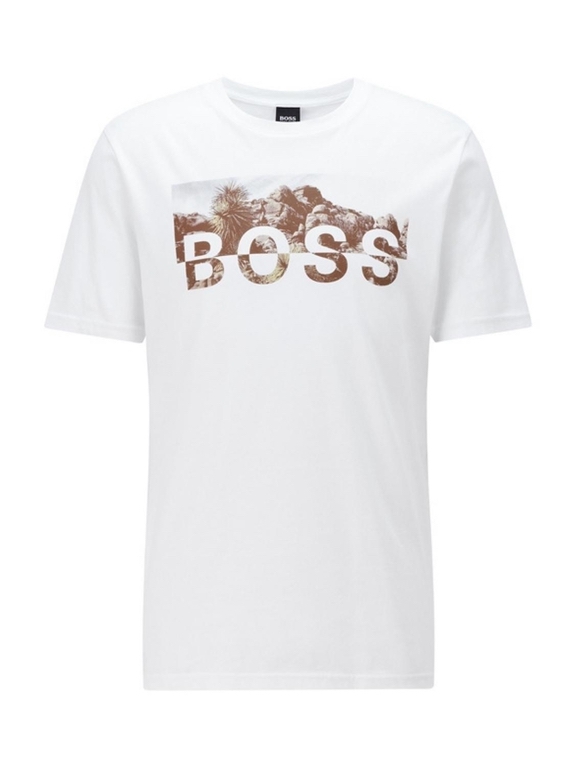 BOSS Casual Tyro 3 t-shirt - Natural